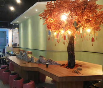 天河區(qū)餐廳裝修完工實(shí)景圖來(lái)啦！