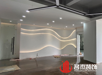 巡工地日記，米樂皮具辦公室裝修項(xiàng)目緊張進(jìn)行中